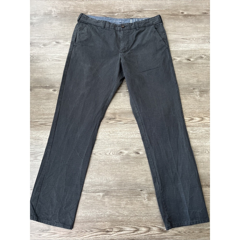Bullhead Dillon Skinny Fit Straight Leg Chino Pants Gray Mens Actual 32x29